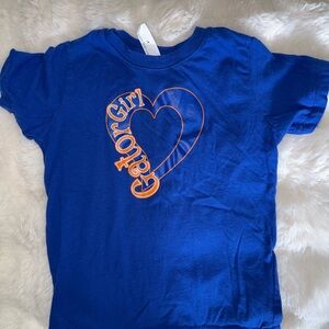 Florida Gator Girl Blue Kids T-Shirt 3t